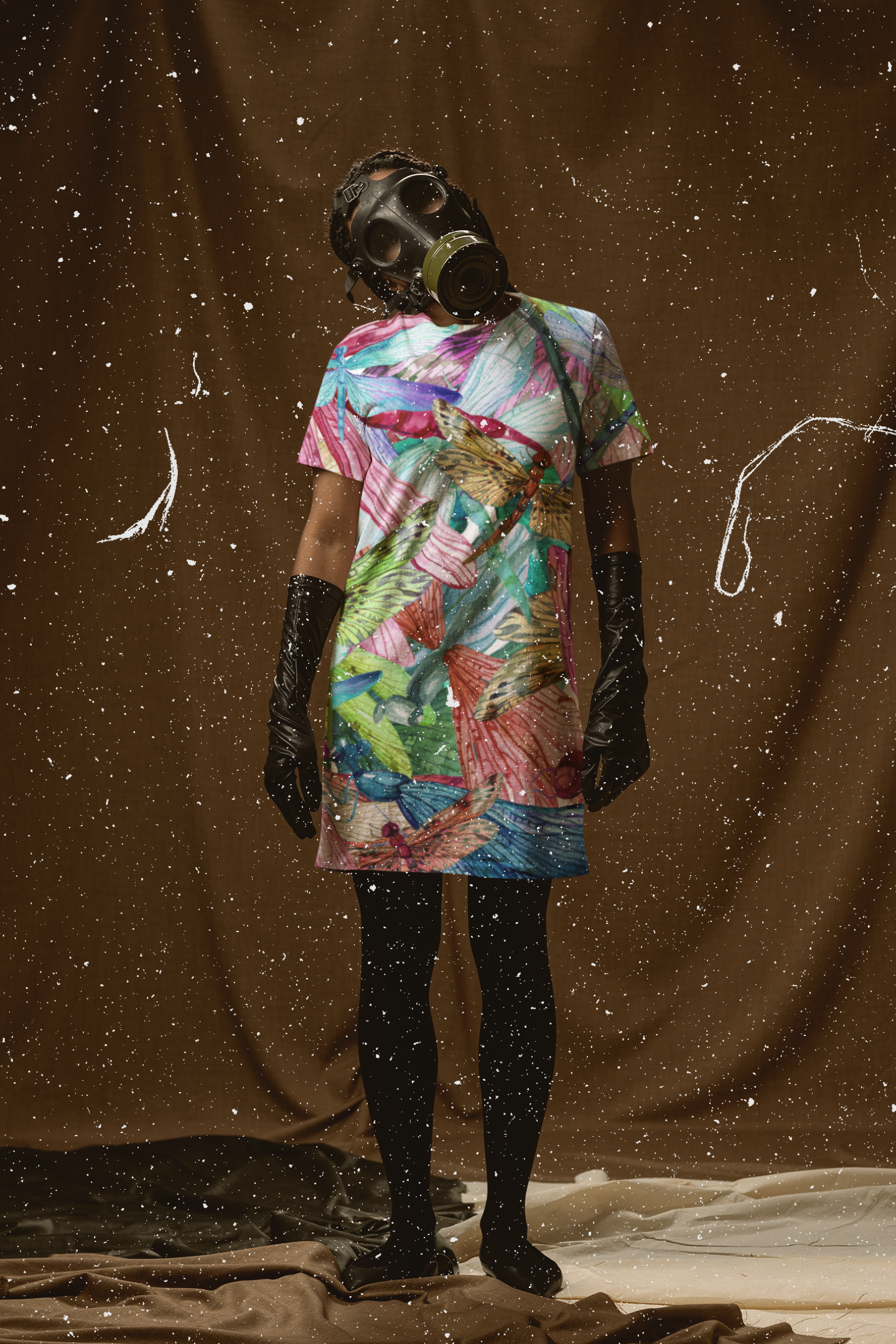 Dragonfly T-shirt dress