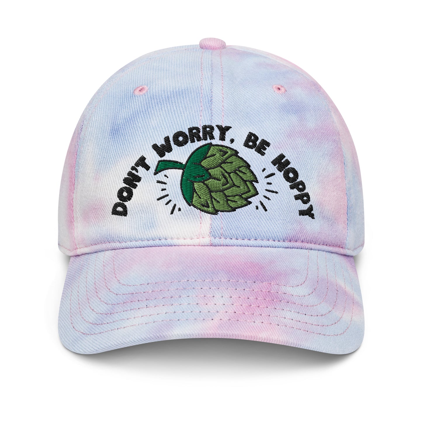 Don’t worry, be hoppy, Beer Tie dye hat