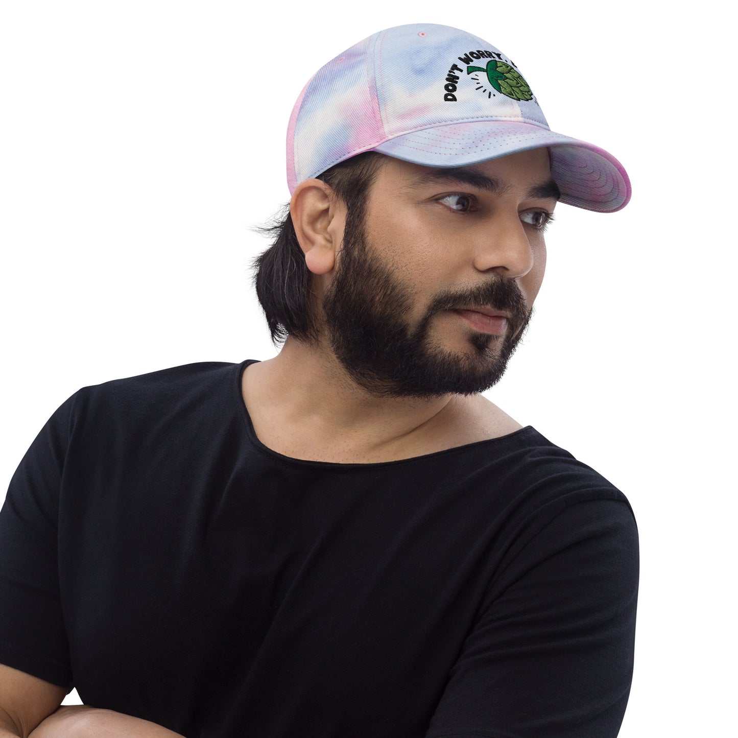 Don’t worry, be hoppy, Beer Tie dye hat