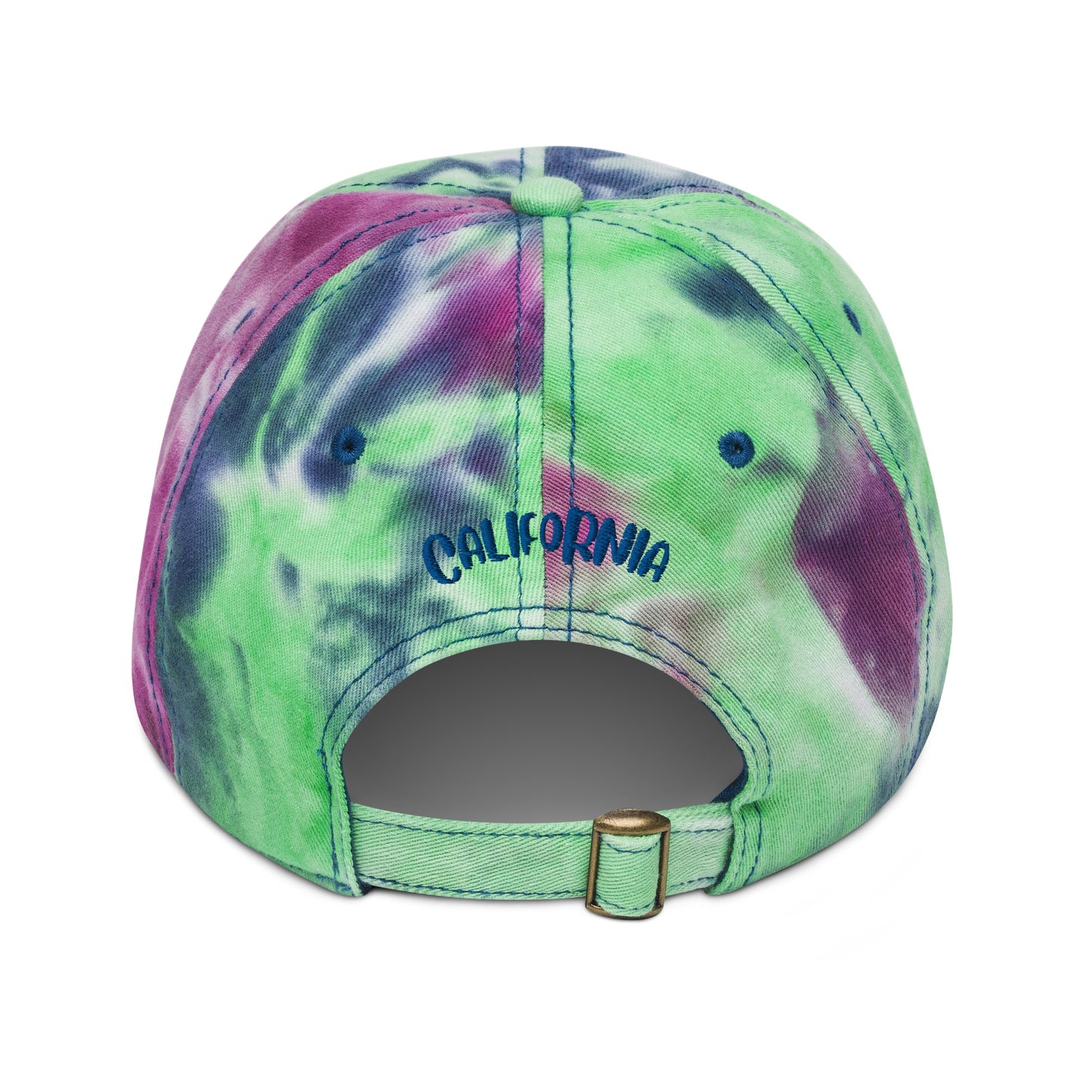 Hooked on you. Tie dye hat