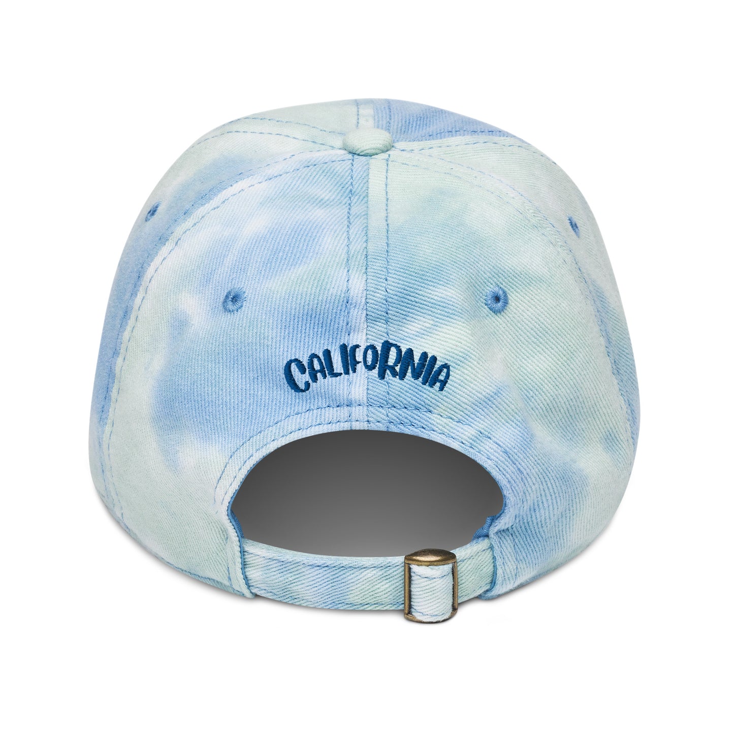 Hooked on you. Tie dye hat