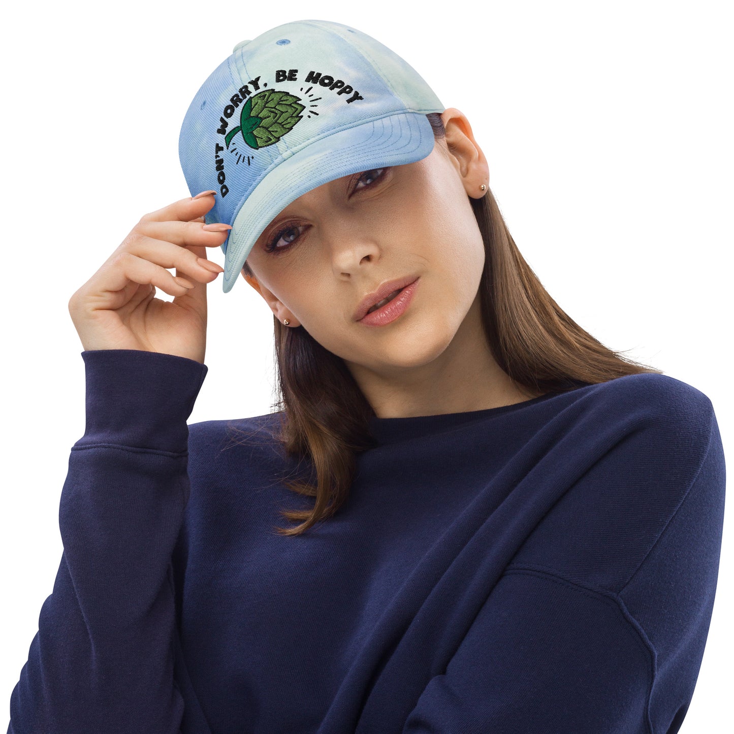 Don’t worry, be hoppy, Beer Tie dye hat