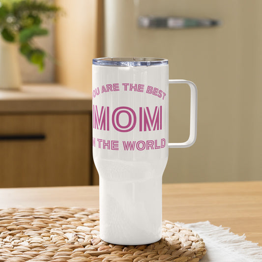 Mother's Day Gift, Mom Tumbler, Mom Cup, Best Mom Gift, Mom Established, Mommy Tumbler, Mama Mug, Travel mug with a handle