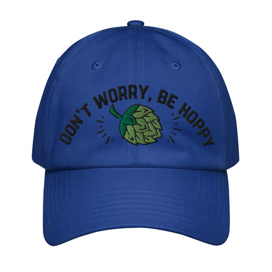 Don't worry, be hoppy. Beer Lover, fathers day gift,  Under Armour® dad hat