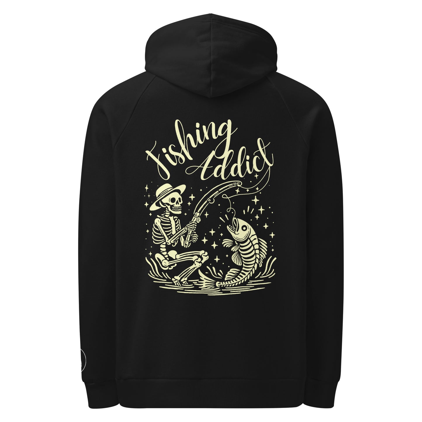 Under Armour® hoodie, Fishing Straw hat Skeleton, Fishing Tattoo, Fishing Addict, Fishing Gift, Fishing Hoodie, Fishy hoodie, Best Seller,
