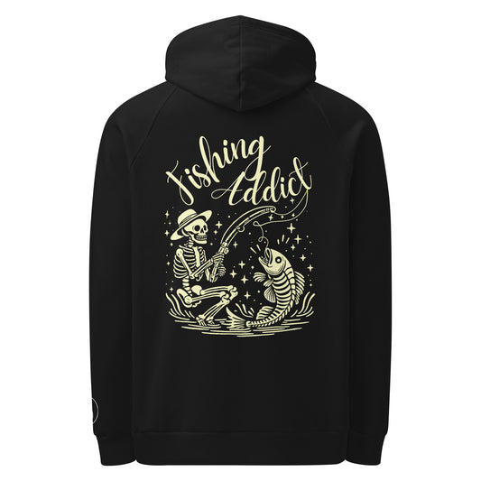 Under Armour® hoodie, Fishing Straw hat Skeleton, Fishing Tattoo, Fishing Addict, Fishing Gift, Fishing Hoodie, Fishy hoodie, Best Seller,