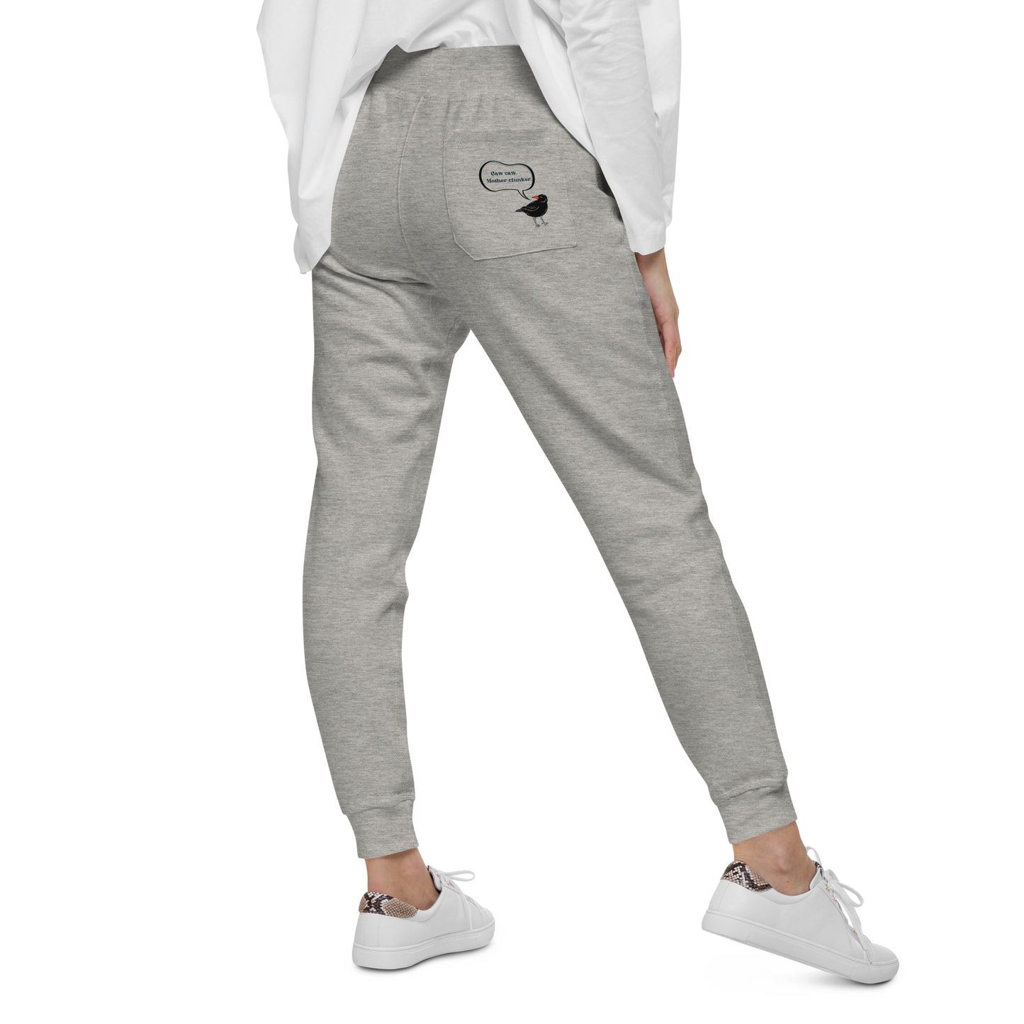 Crow Unisex fleece sweatpants
