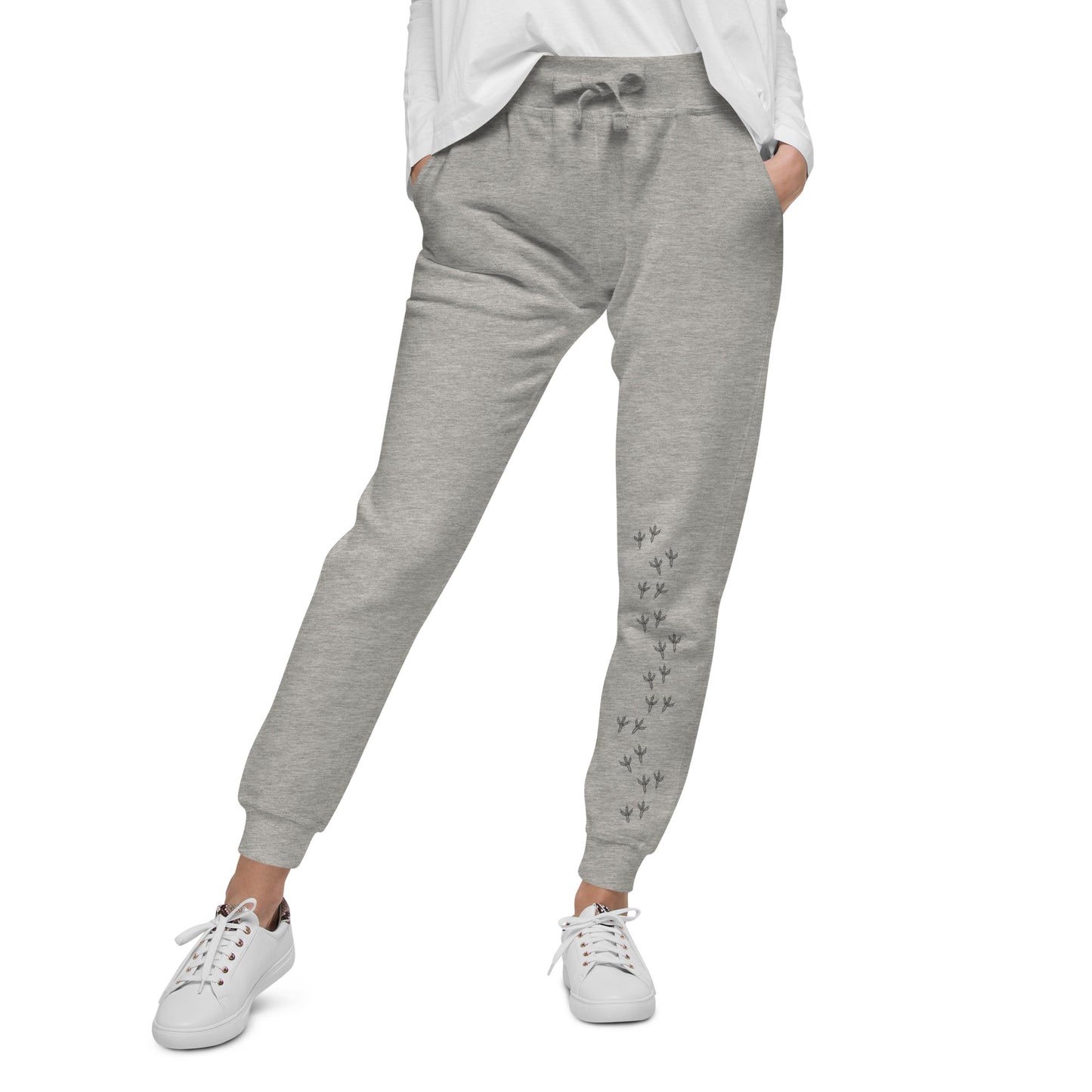 Crow Unisex fleece sweatpants