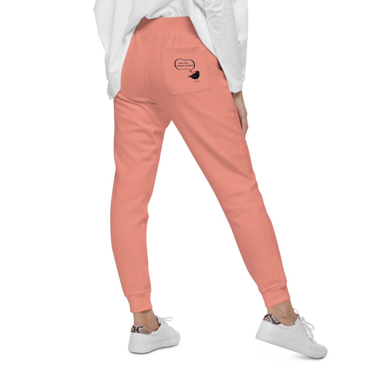 Crow Unisex fleece sweatpants