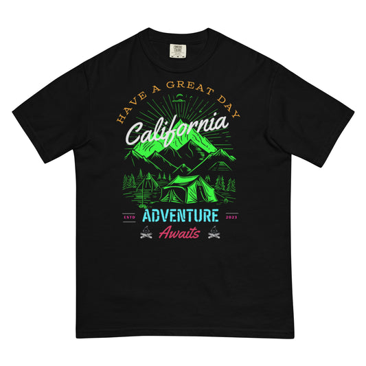 California Adventure   Unisex garment-dyed heavyweight t-shirt