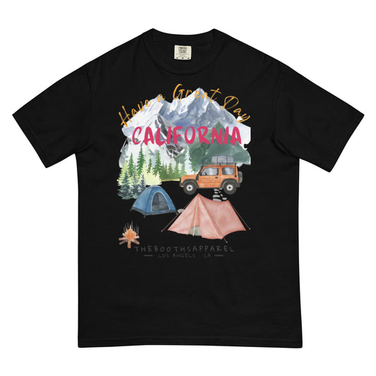 California Great Day Unisex garment-dyed heavyweight t-shirt