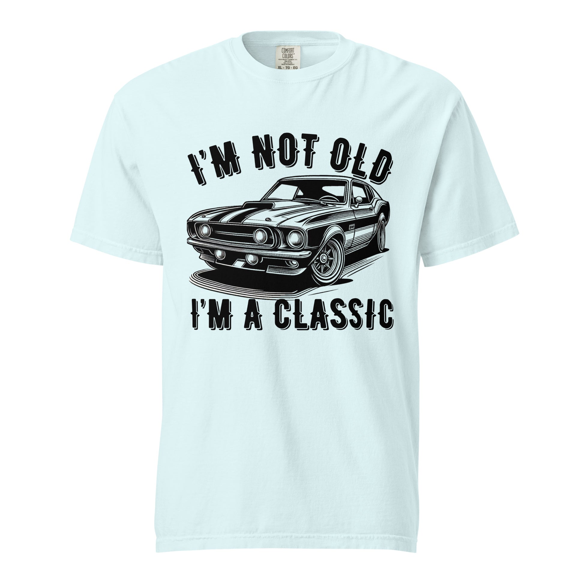  I'm Not Old I'm a Classic, Vintage Car Fan, Retro Vintage, Unisex garment-dyed heavyweight t-shirt
