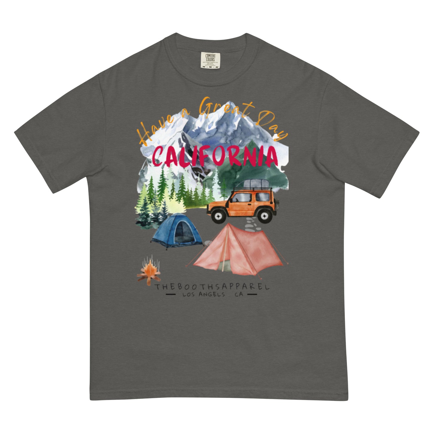 California Great Day Unisex garment-dyed heavyweight t-shirt