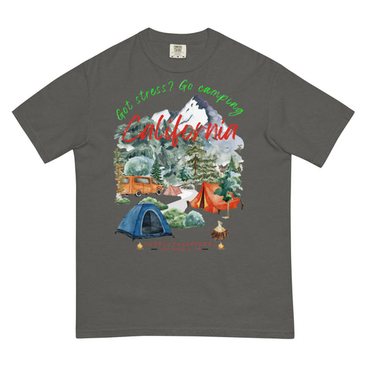 California Got Stress??Unisex garment-dyed heavyweight t-shirt