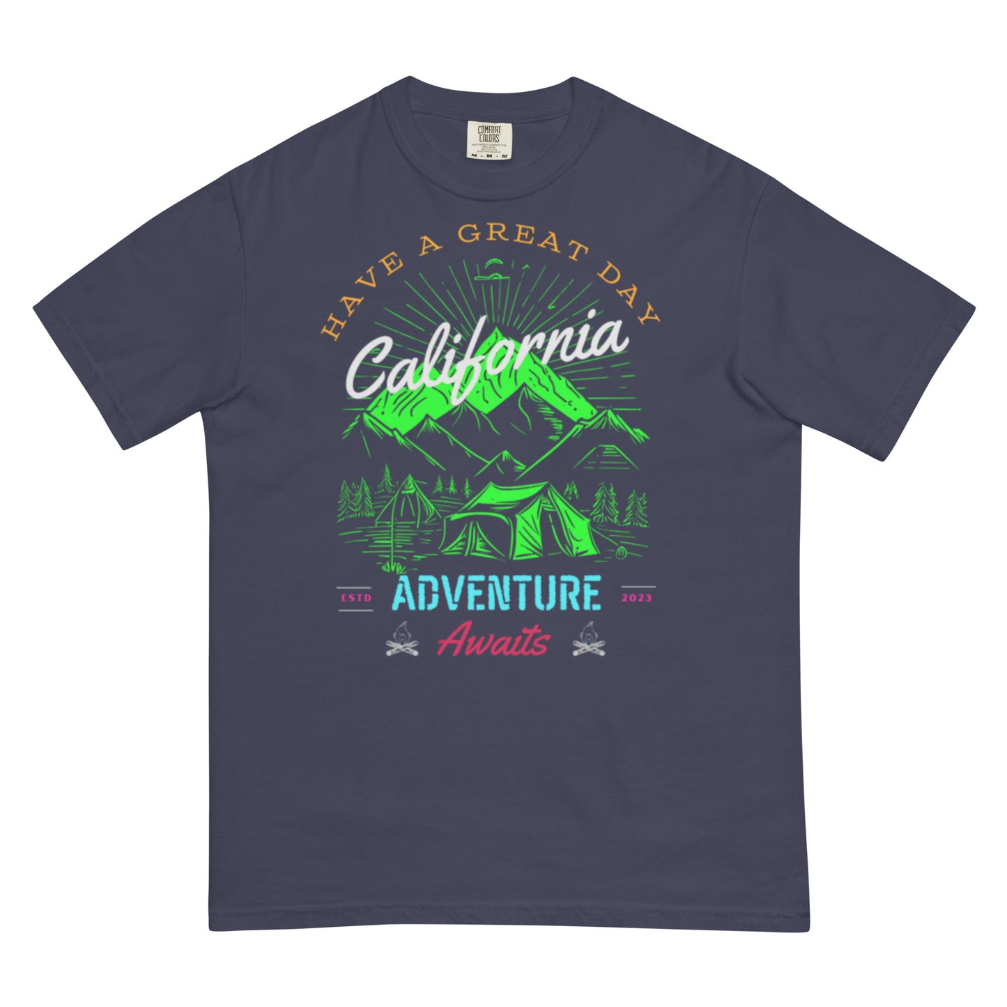 California Adventure   Unisex garment-dyed heavyweight t-shirt