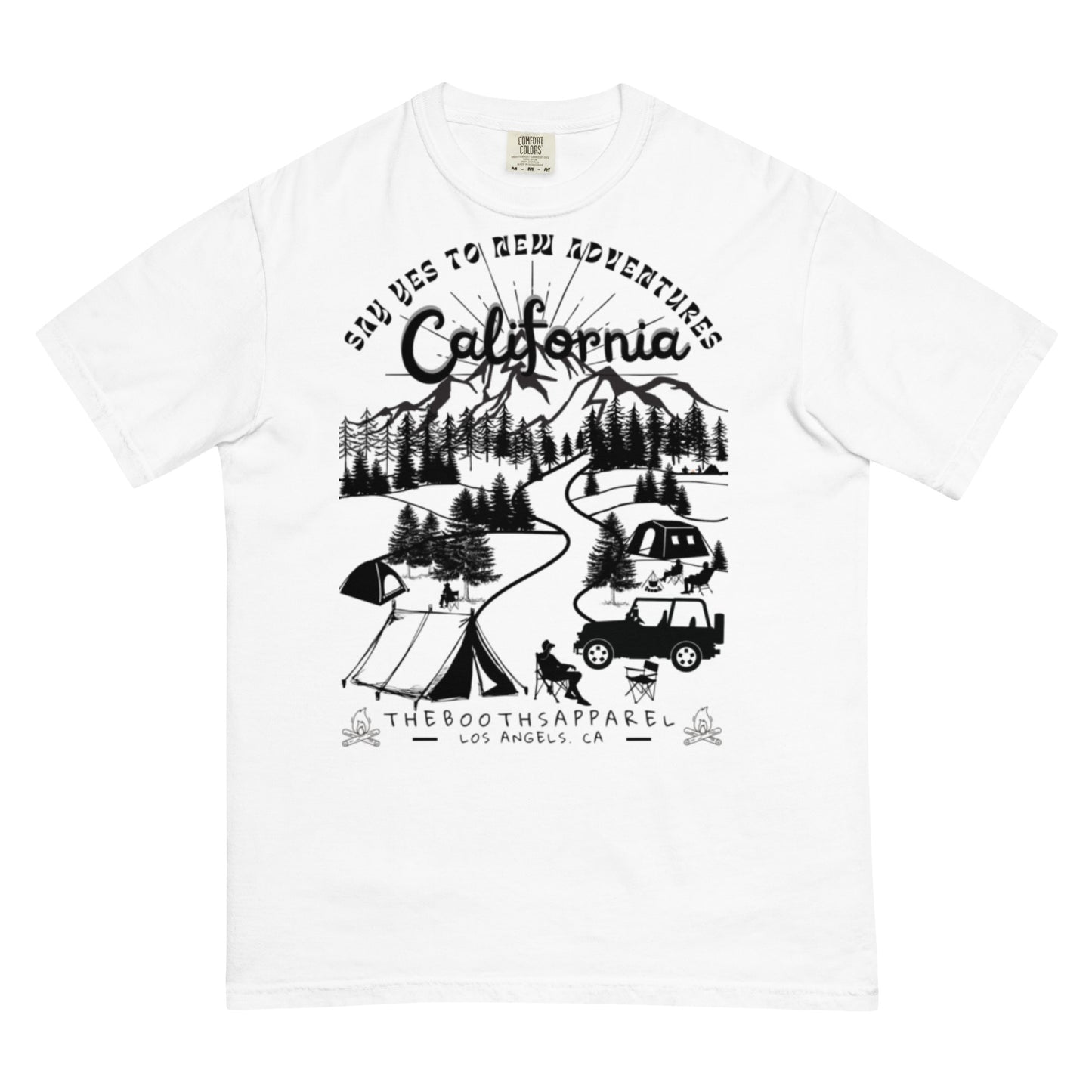 California say yes Unisex garment-dyed heavyweight t-shirt