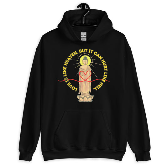 Japanese  Buddha, wakeiseijaku, Unisex Hoodie