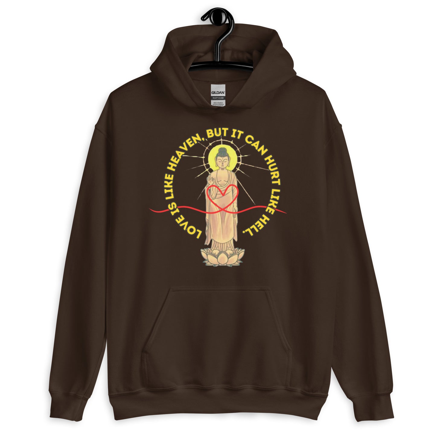Japanese  Buddha, wakeiseijaku, Unisex Hoodie