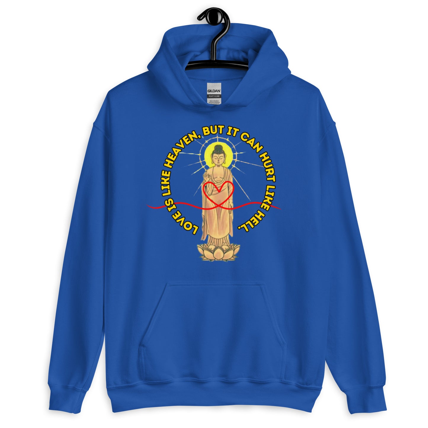 Japanese  Buddha, wakeiseijaku, Unisex Hoodie