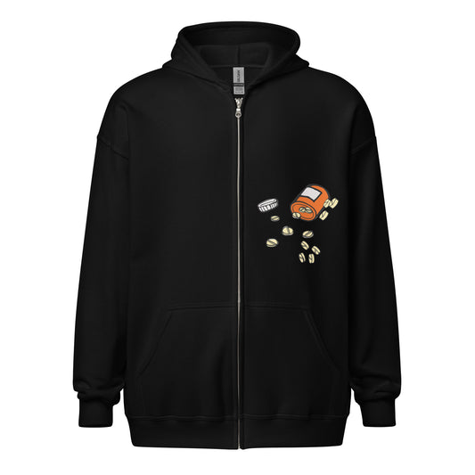 Being positive is the best medicine you can take. Unisex heavy blend zip hoodie