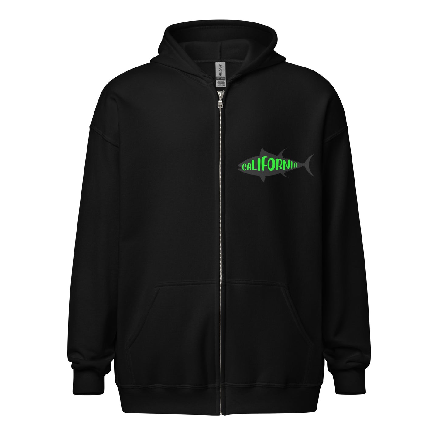 I'm a man Gone Fishing Unisex heavy blend zip hoodie
