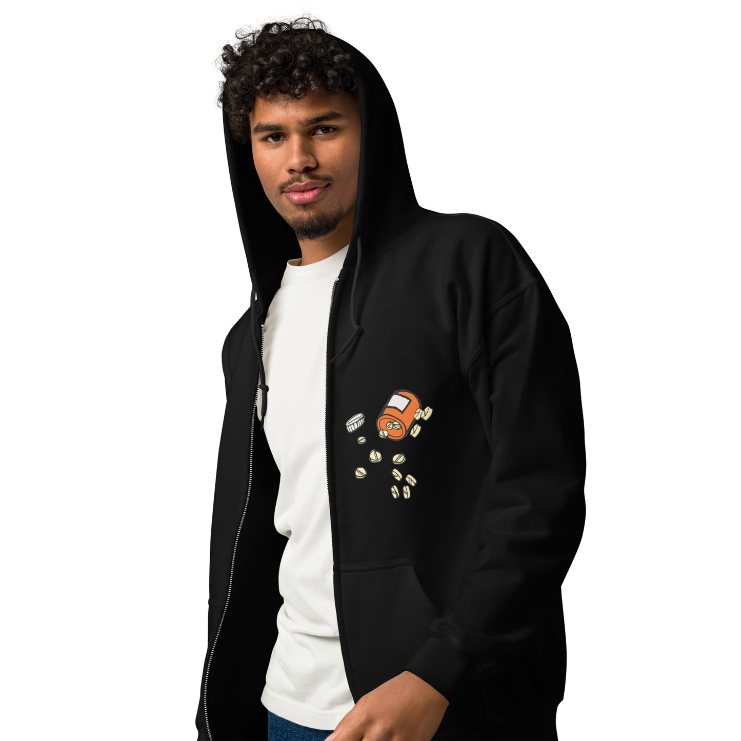 Being positive is the best medicine you can take. Unisex heavy blend zip hoodie