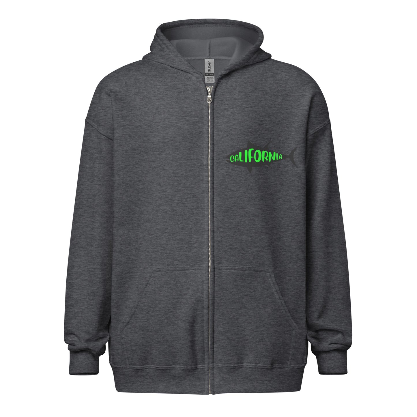 I'm a man Gone Fishing Unisex heavy blend zip hoodie