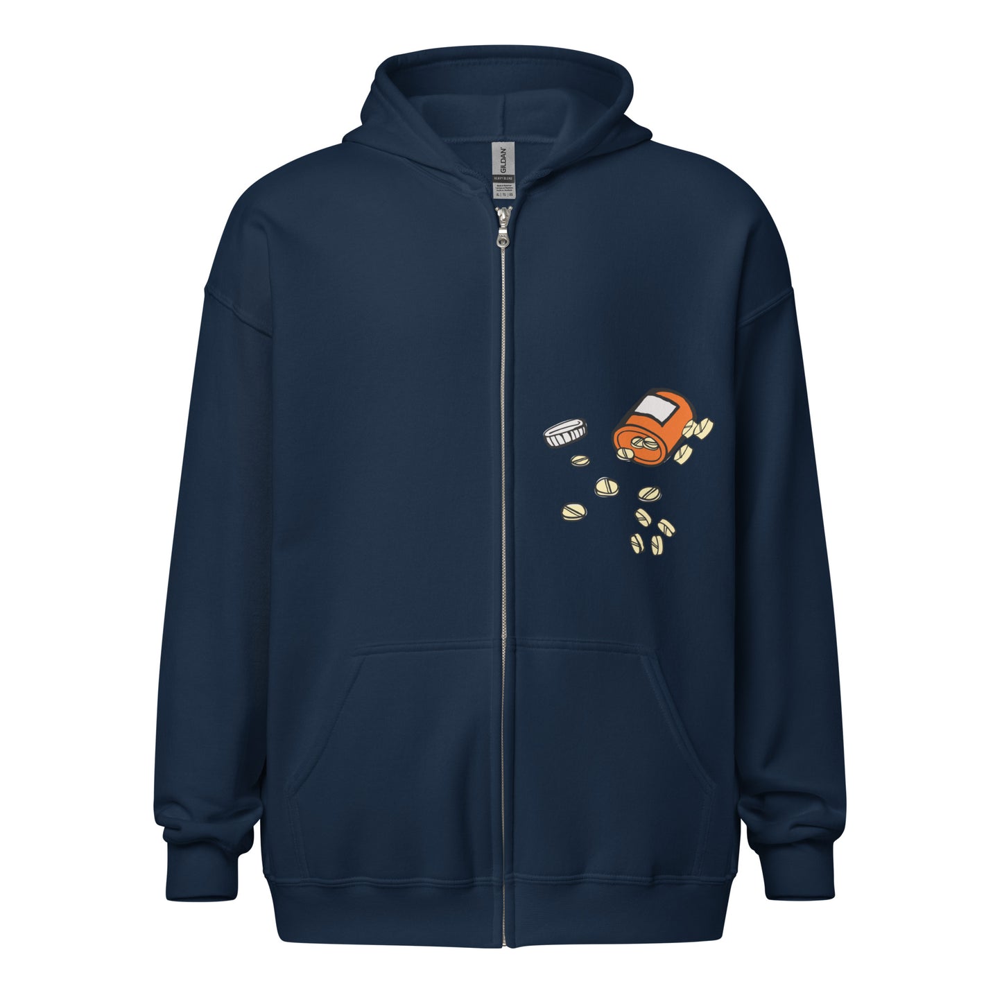 Being positive is the best medicine you can take. Unisex heavy blend zip hoodie