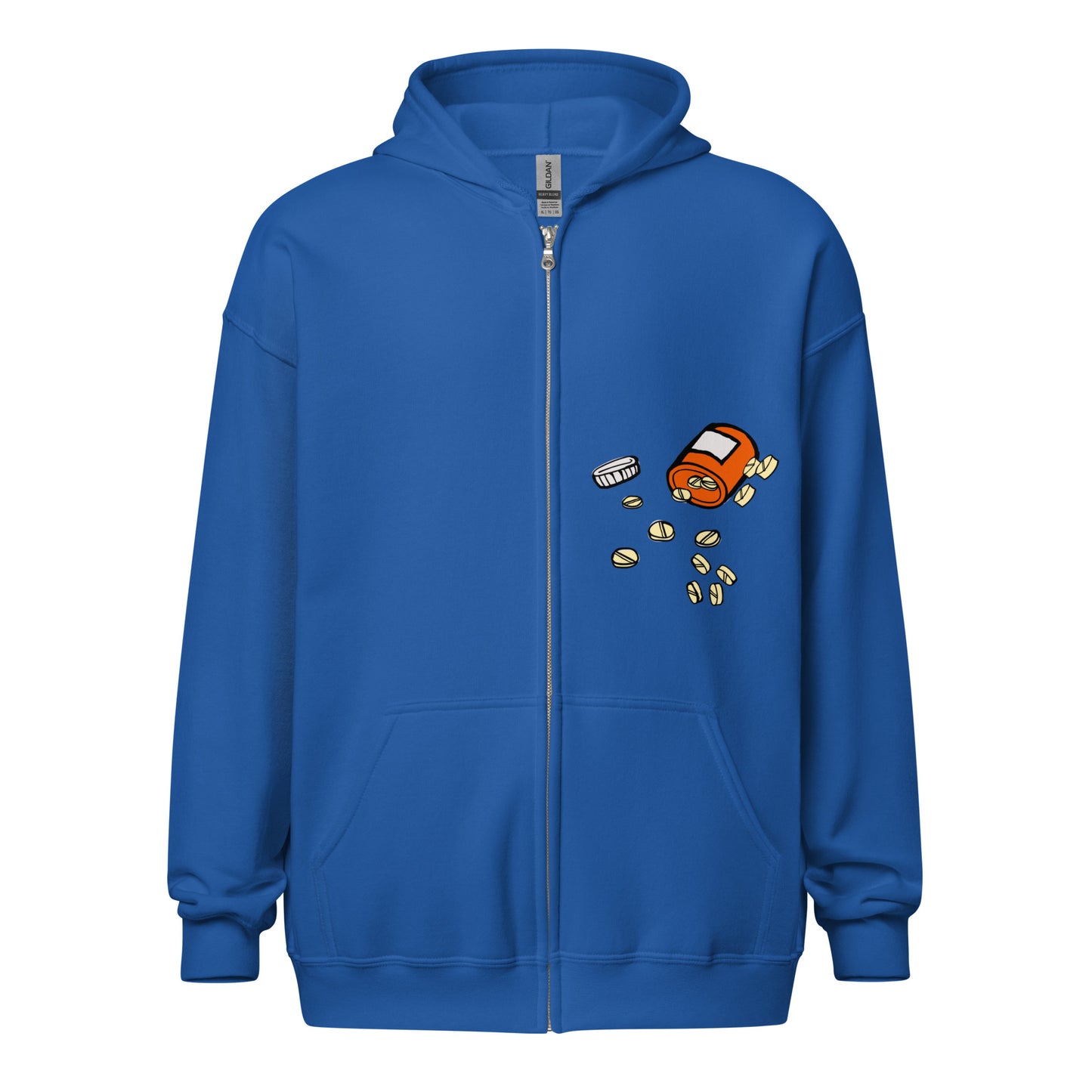 Being positive is the best medicine you can take. Unisex heavy blend zip hoodie