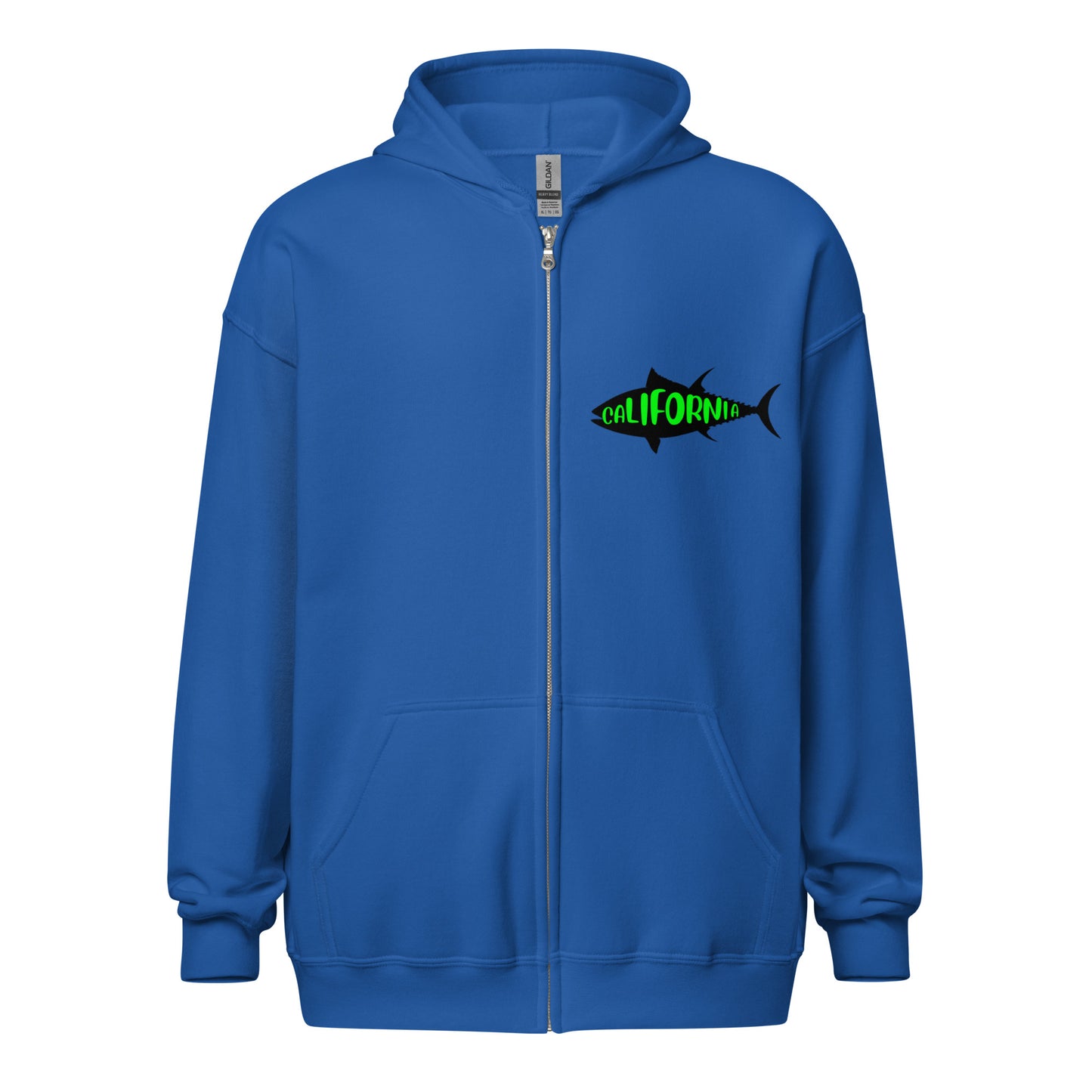 I'm a man Gone Fishing Unisex heavy blend zip hoodie