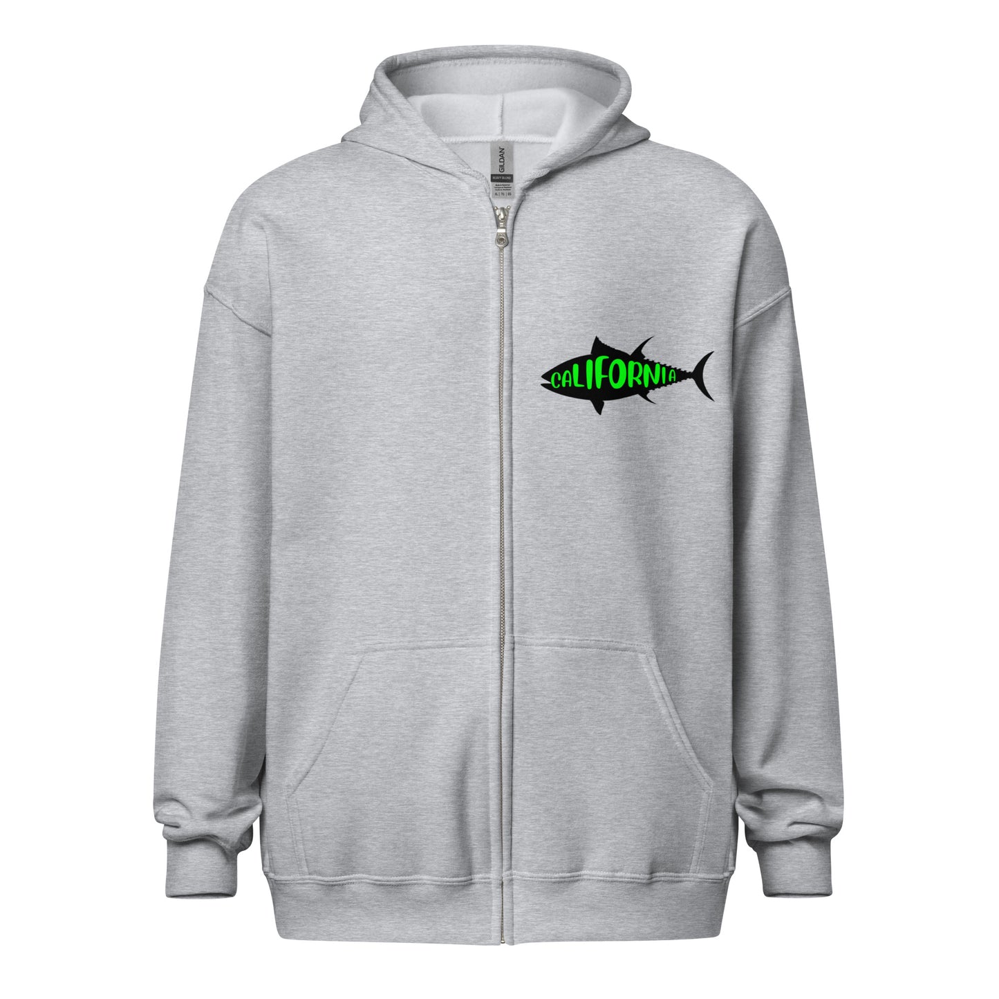 I'm a man Gone Fishing Unisex heavy blend zip hoodie
