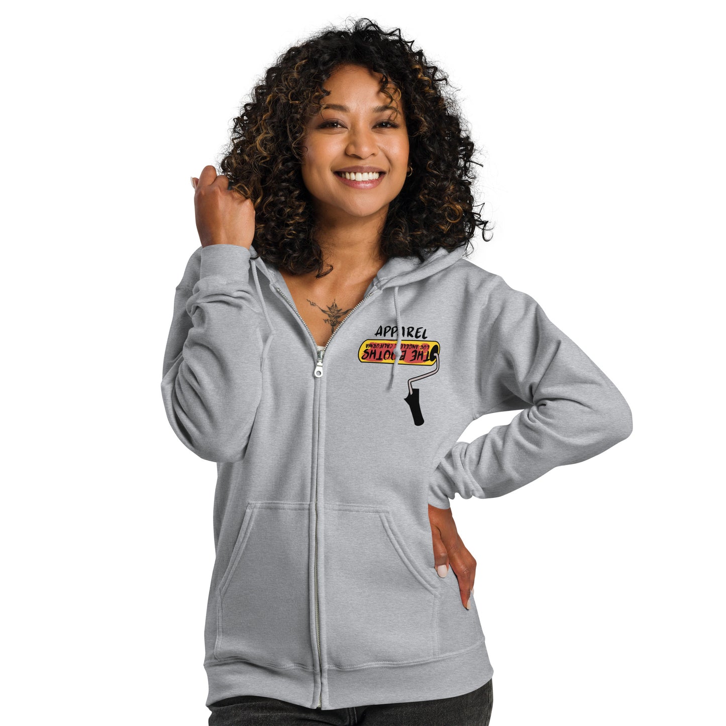 People like to be around those who give off positive energy. Unisex heavy blend zip hoodie