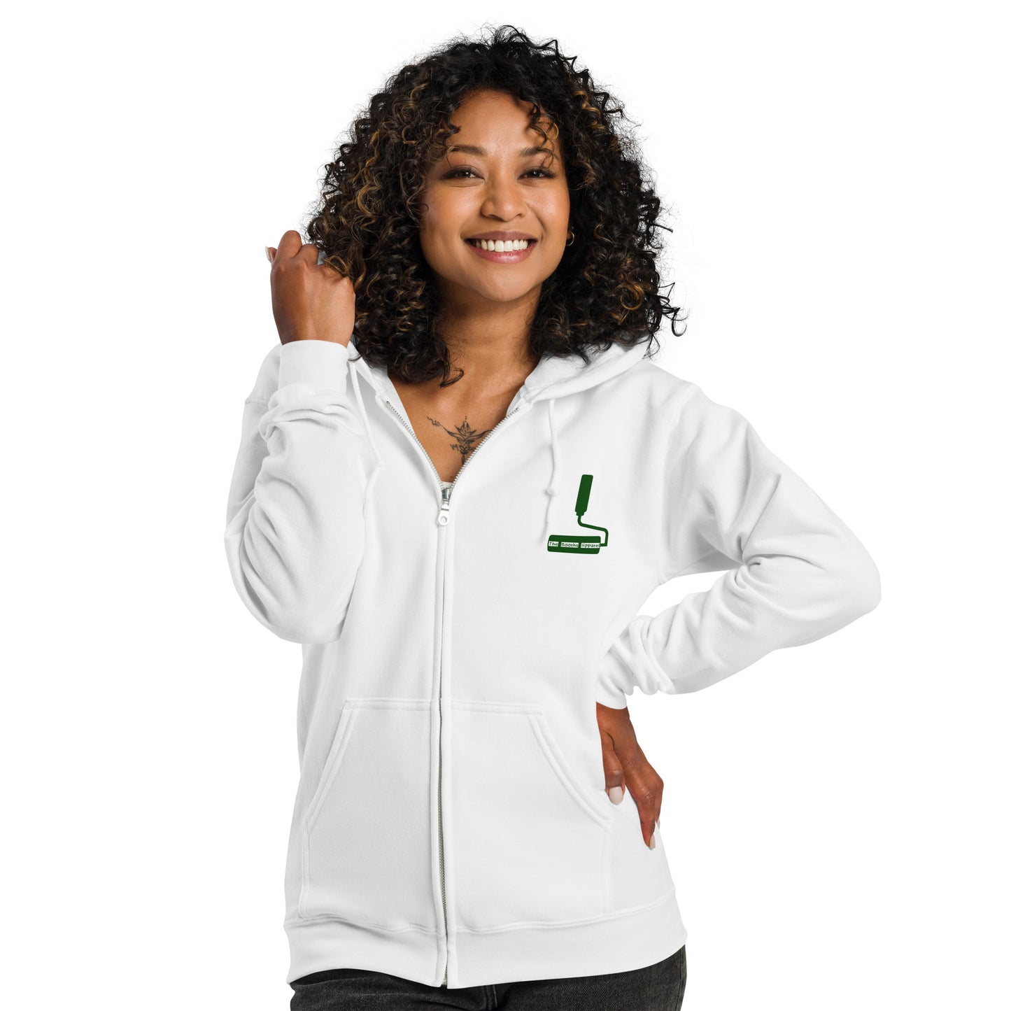 'Life is hard,' Unisex heavy blend zip hoodie