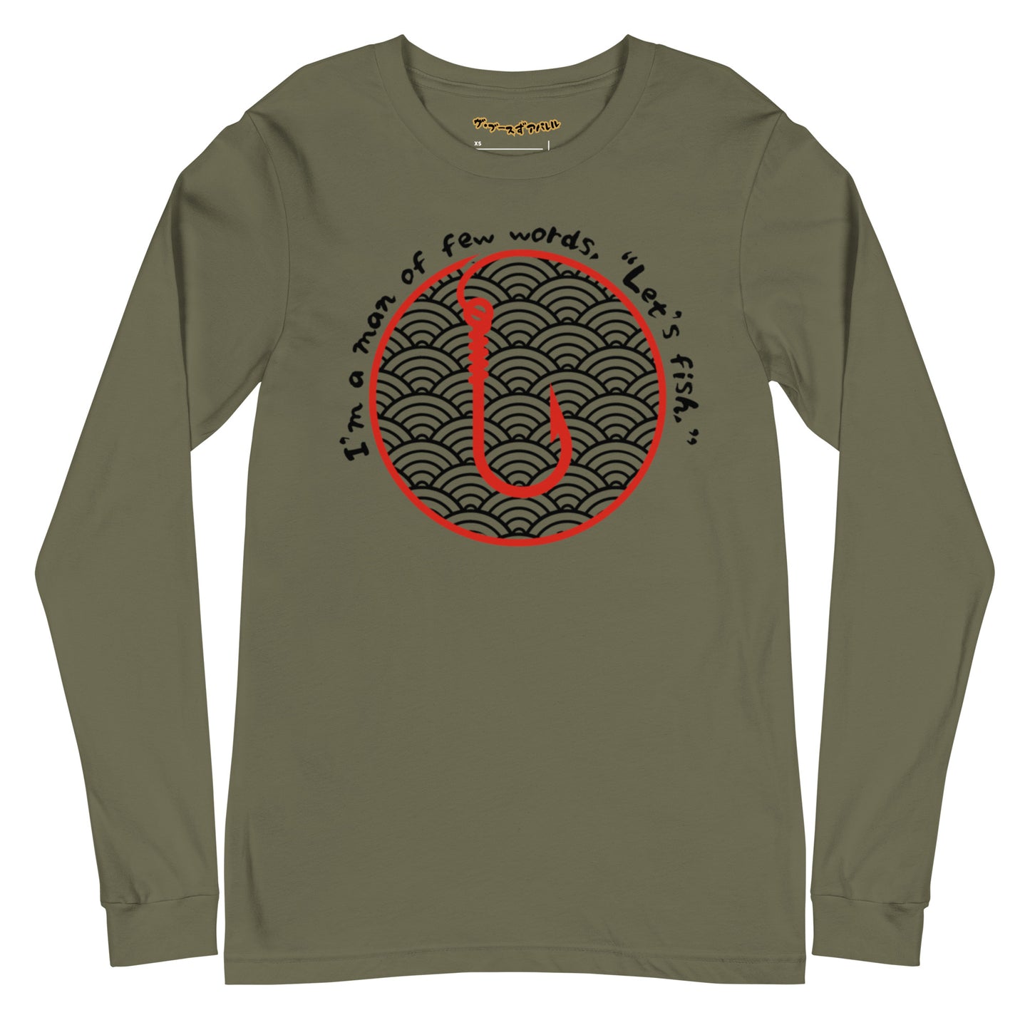 I'm a man Fishing Tuna  Unisex Long Sleeve Tee