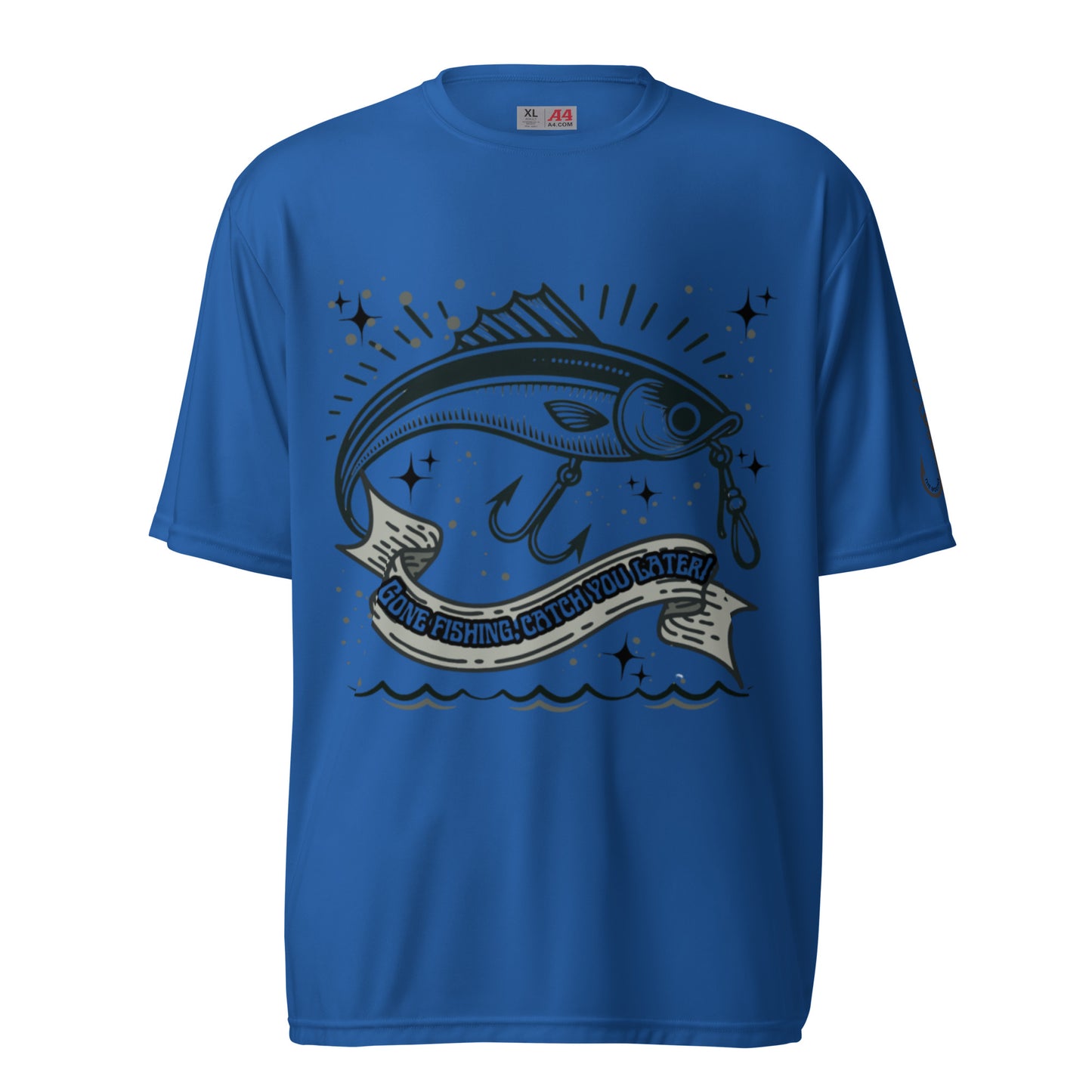 Fishing, Fishing Dad, Cool, Kawaii, Gift For Dad, best seller,  Unisex performance crew neck t-shirt