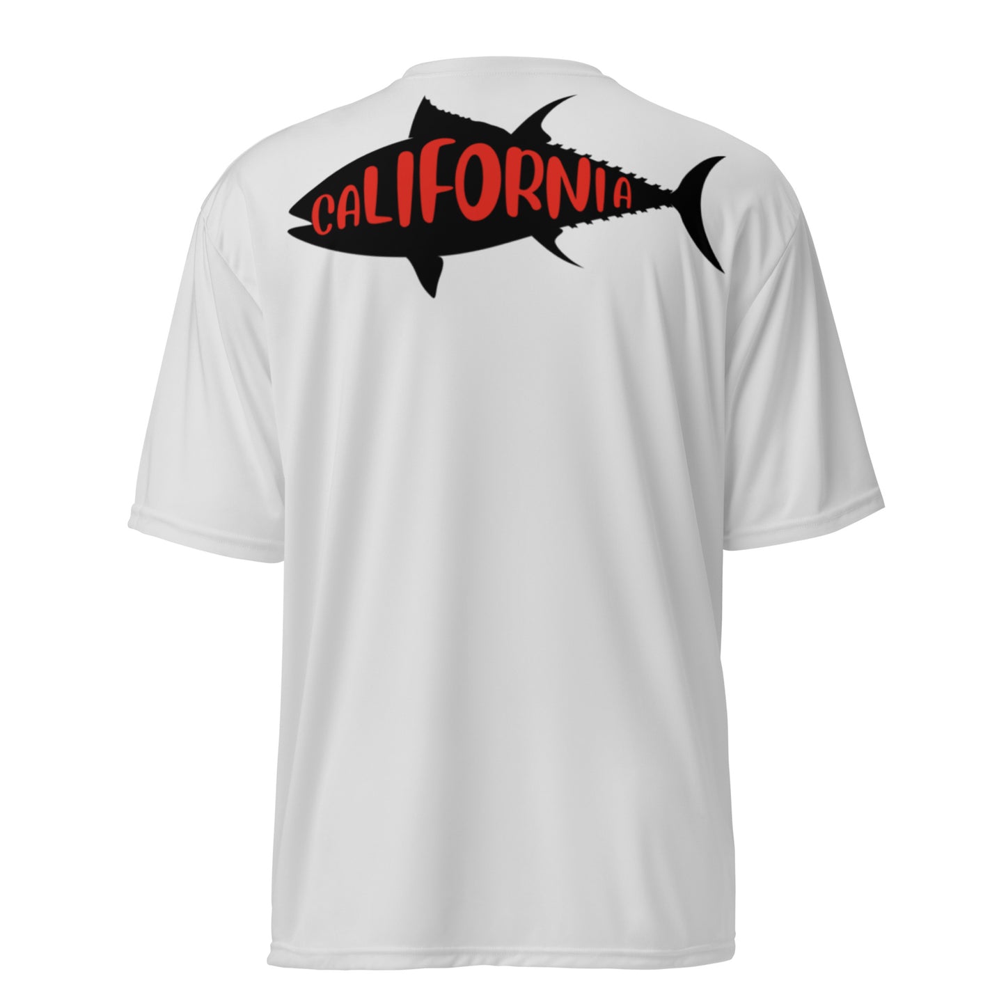 I'm a man of few words Fishing Unisex performance crew neck t-shirt
