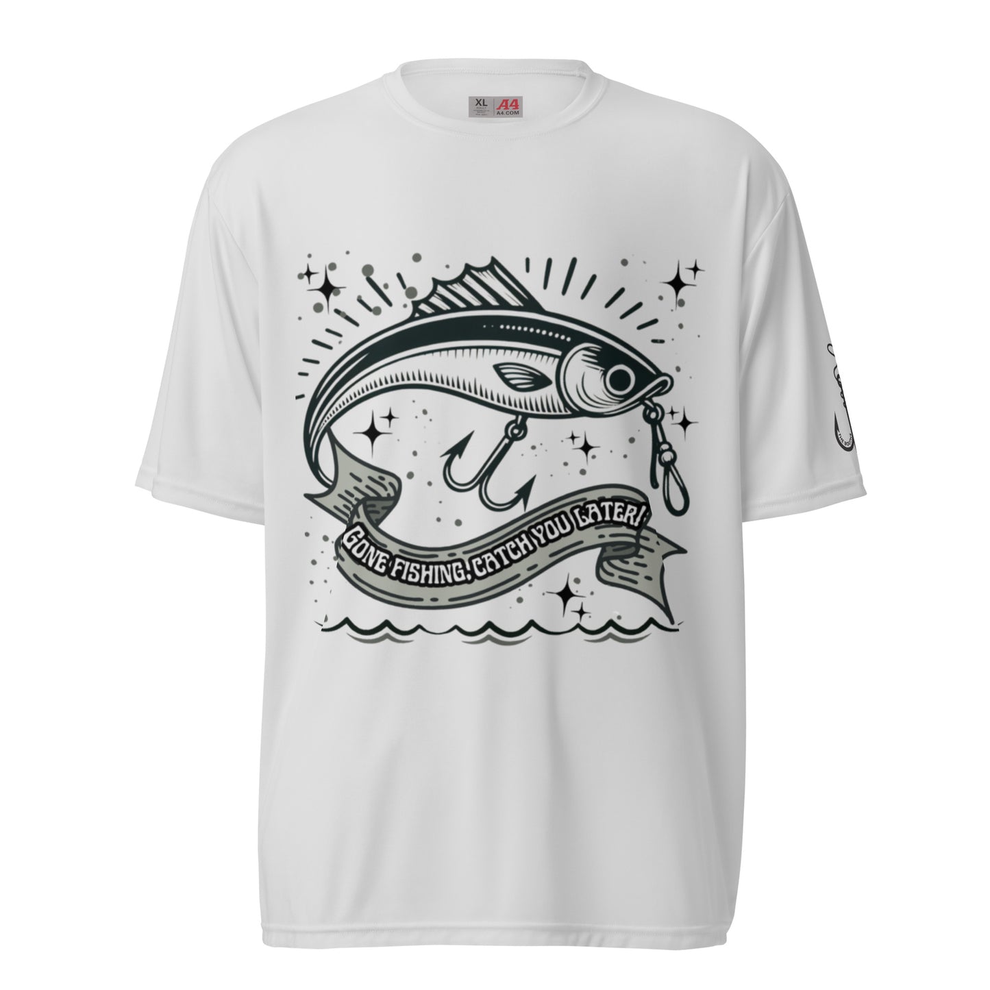 Fishing, Fishing Dad, Cool, Kawaii, Gift For Dad, best seller,  Unisex performance crew neck t-shirt