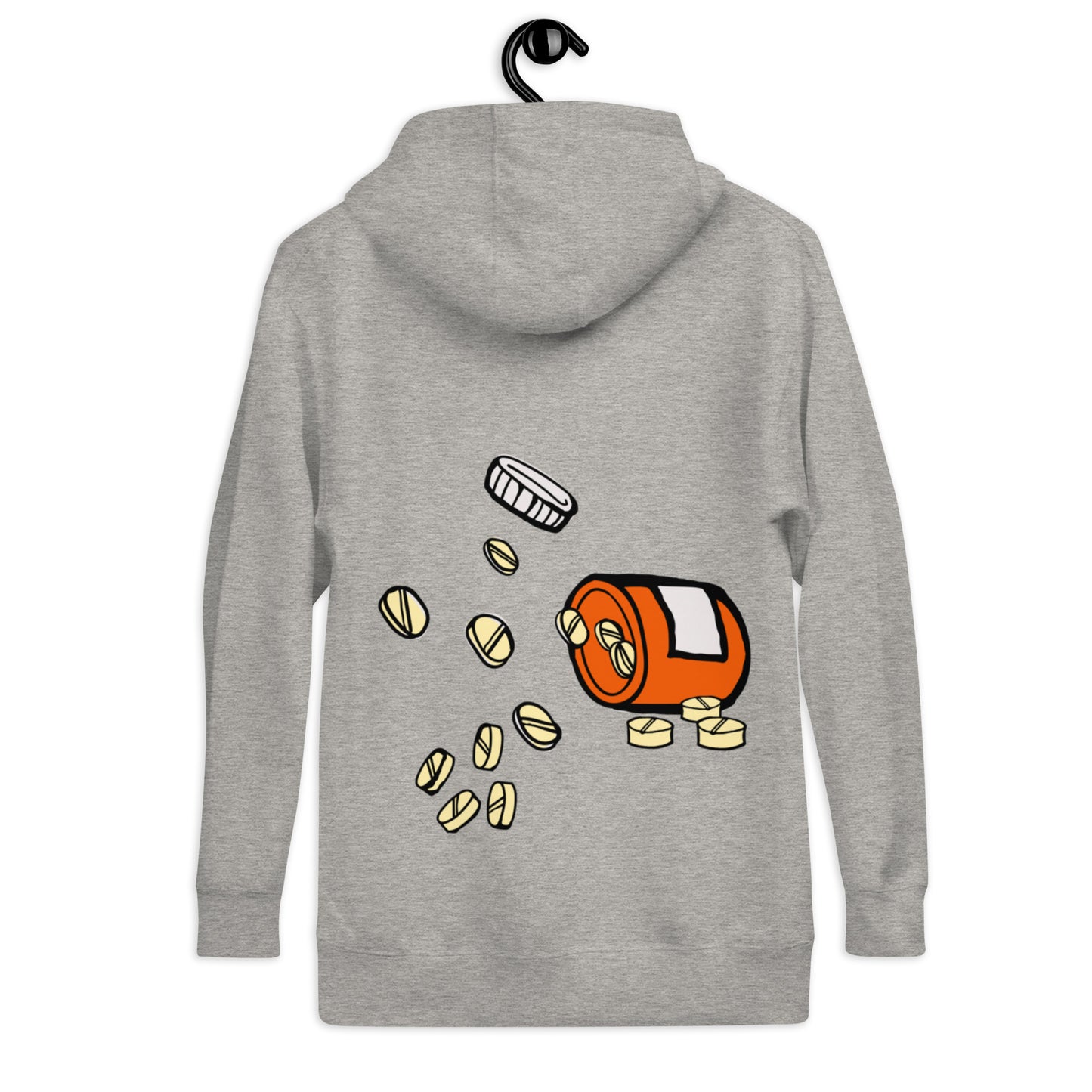 Being positive is the best medicine you can take.  Unisex Hoodie