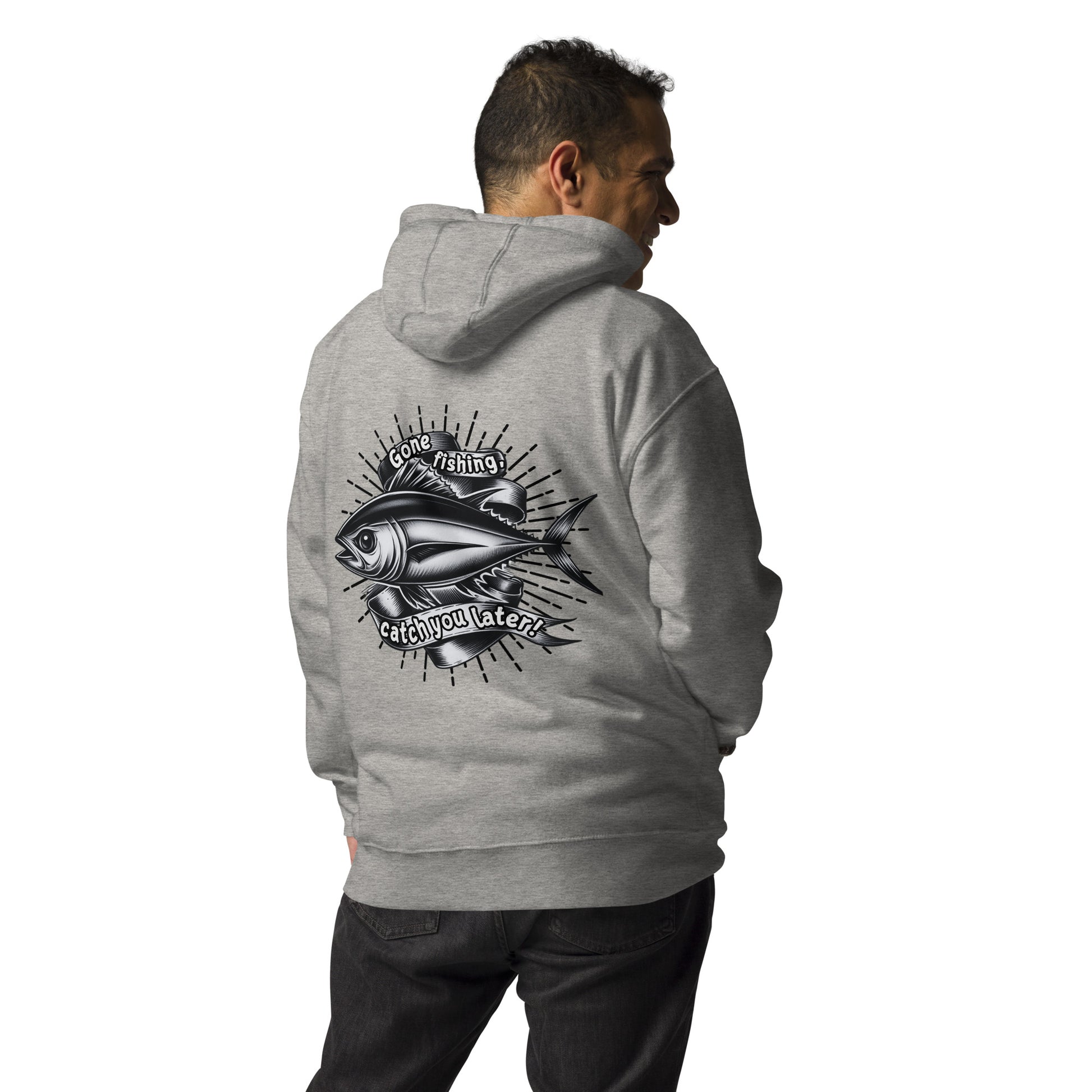 Fishing Hoodie, Fishing Tattoo, Fishing Tuna, Fishing Gifts, Fishing Hoodie for Man, Fishy hoodie, Husband Hoodie, Dad Gift, Unisex Hoodie