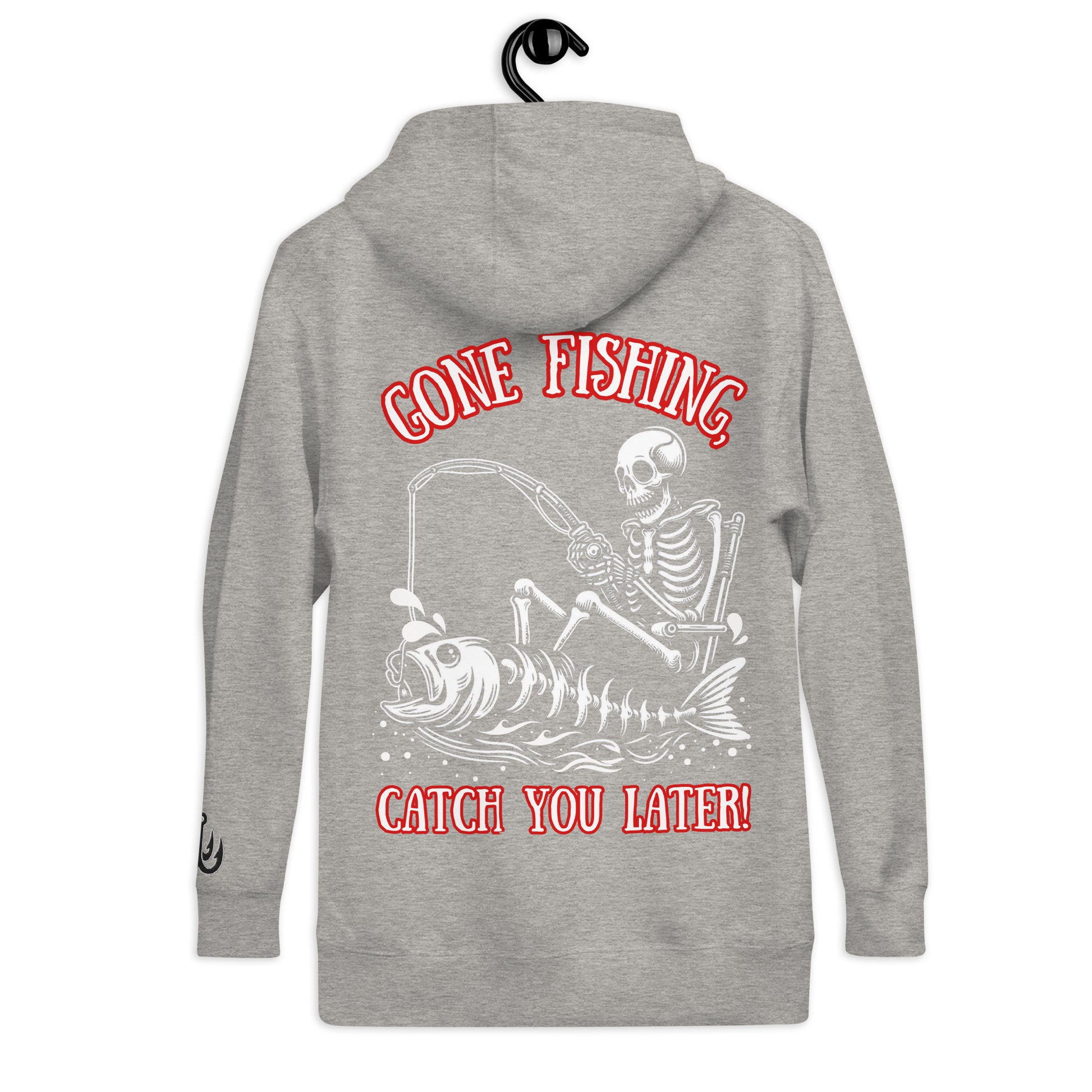 Fishing Skeleton, Fishing Tattoo, Fishing Tuna, Fishing Gifts, Fishing Hoodie for Man, Fishy hoodie, Husband Hoodie, Dad Gift, Unisex Hoodie