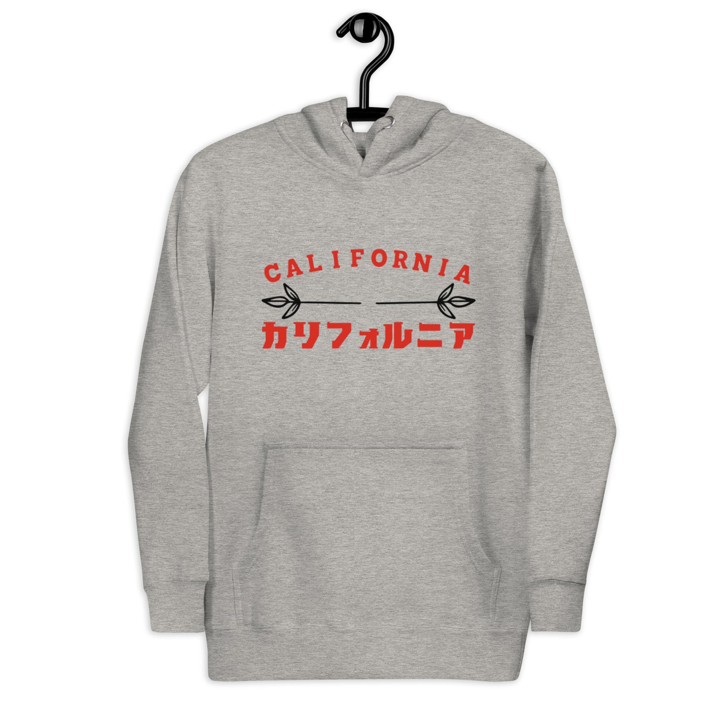 California Grizzly Bear Japanaese Katakana Unisex Hoodie