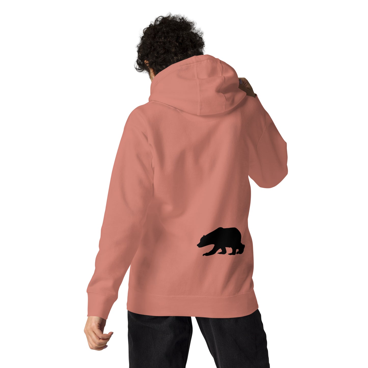 California Grizzly Bear Japanaese Katakana Unisex Hoodie