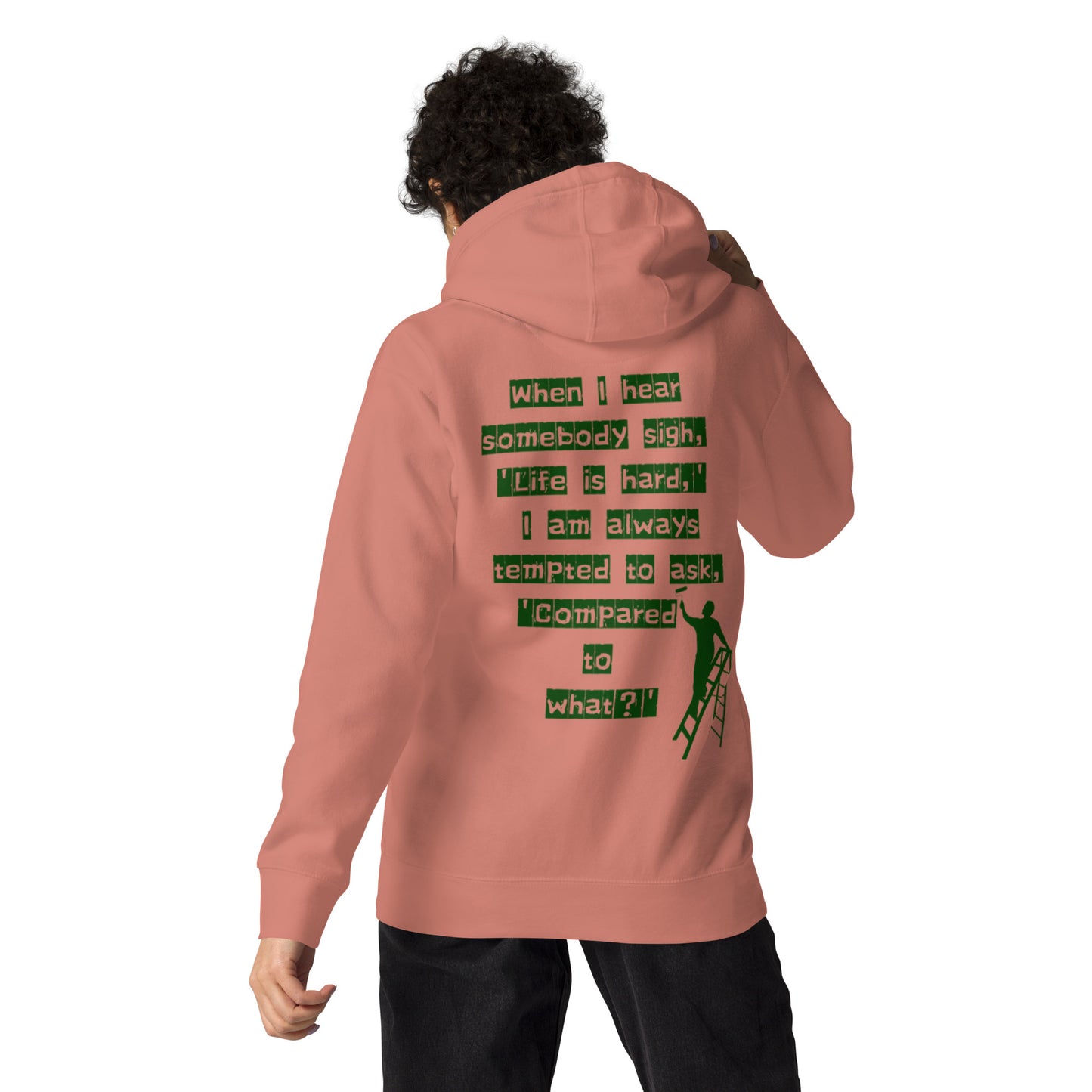 'Life is hard,' Unisex Hoodie
