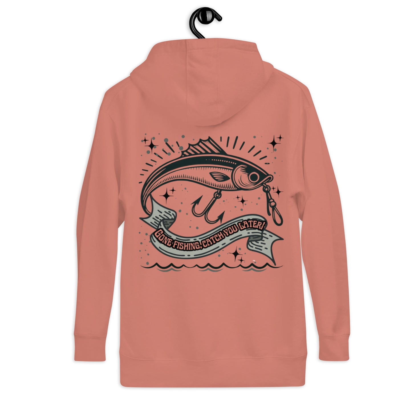 Fishing, Fishing Dad, Cool, Kawaii, Gift For Dad, best seller, Unisex Hoodie