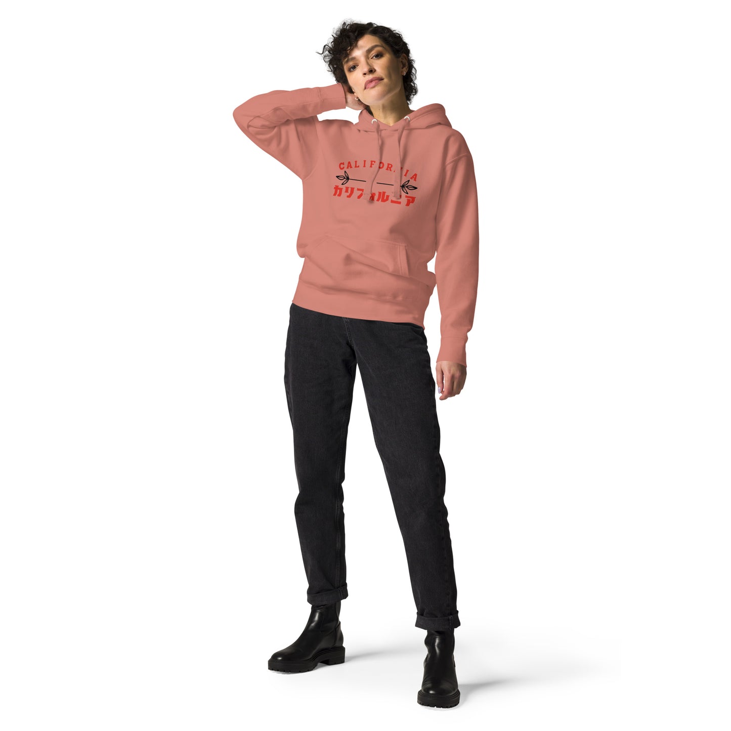 California Grizzly Bear Japanaese Katakana Unisex Hoodie