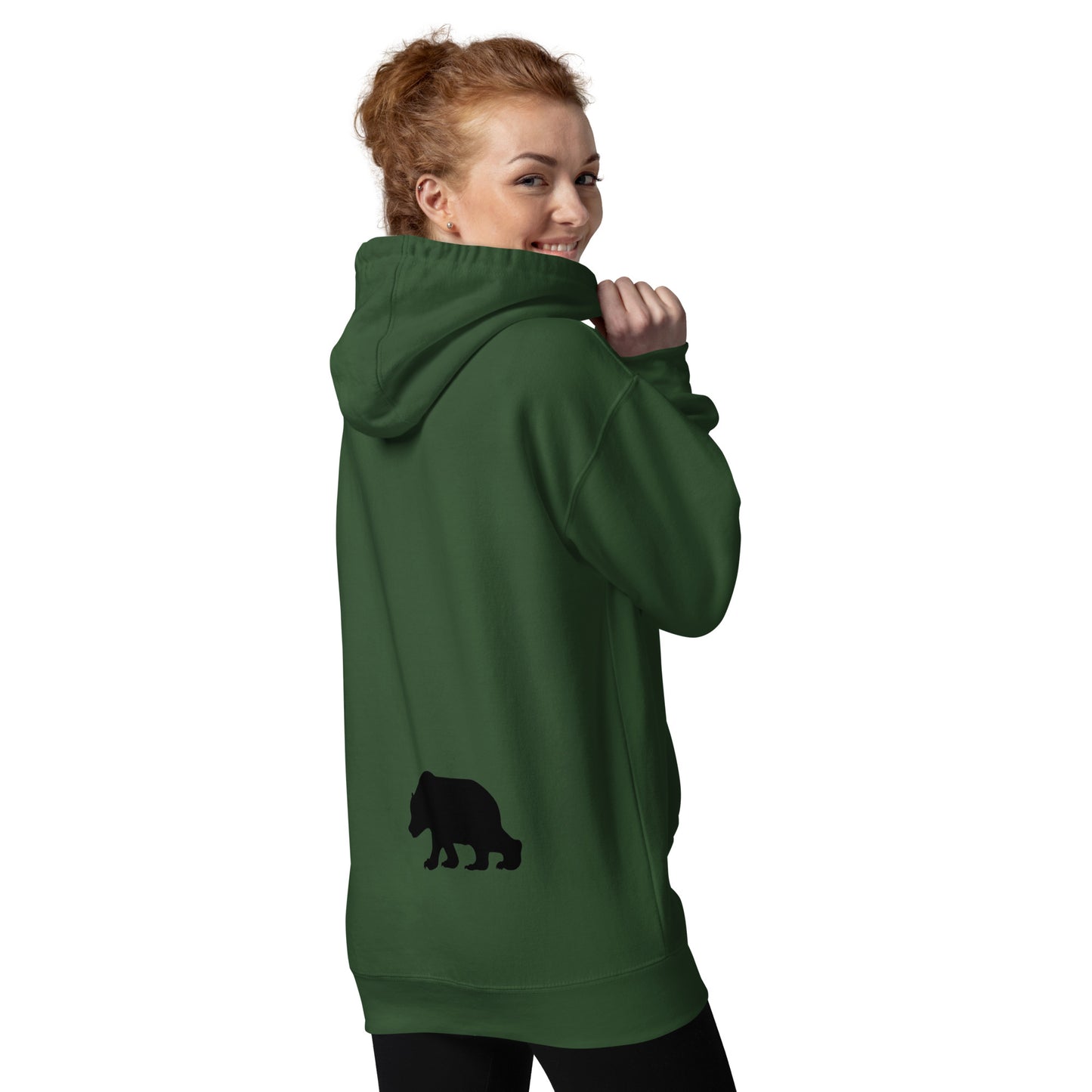 California Grizzly Bear Japanaese Katakana Unisex Hoodie