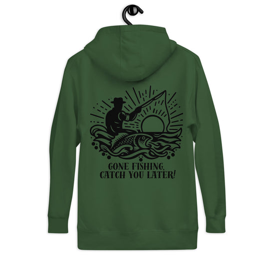 Fishing shirt, Gone Fishing, Catch You Later! Fishing Gifts, Master Baiter Shirt for Man, Fishy Tee, Husband Shirt, Dad Gift,  Unisex Hoodie