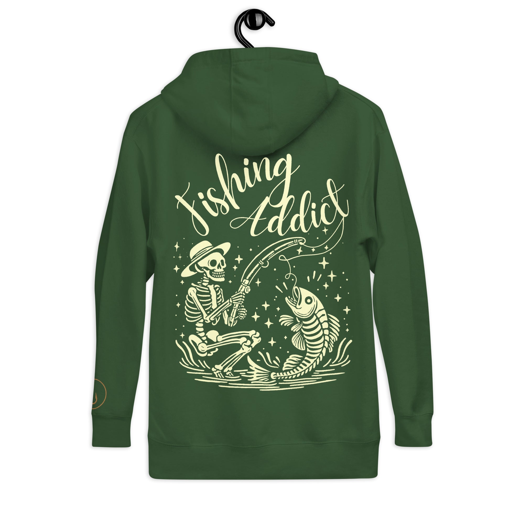 Fishing Straw hat Skeleton, Fishing Tattoo, Fishing Addict, Fishing Gift, Fishing Hoodie, Fishy hoodie, Husband Hoodie, Dad Gift, Unisex Hoodie