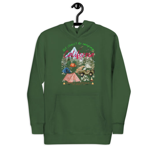 California Go Camping Unisex Hoodie