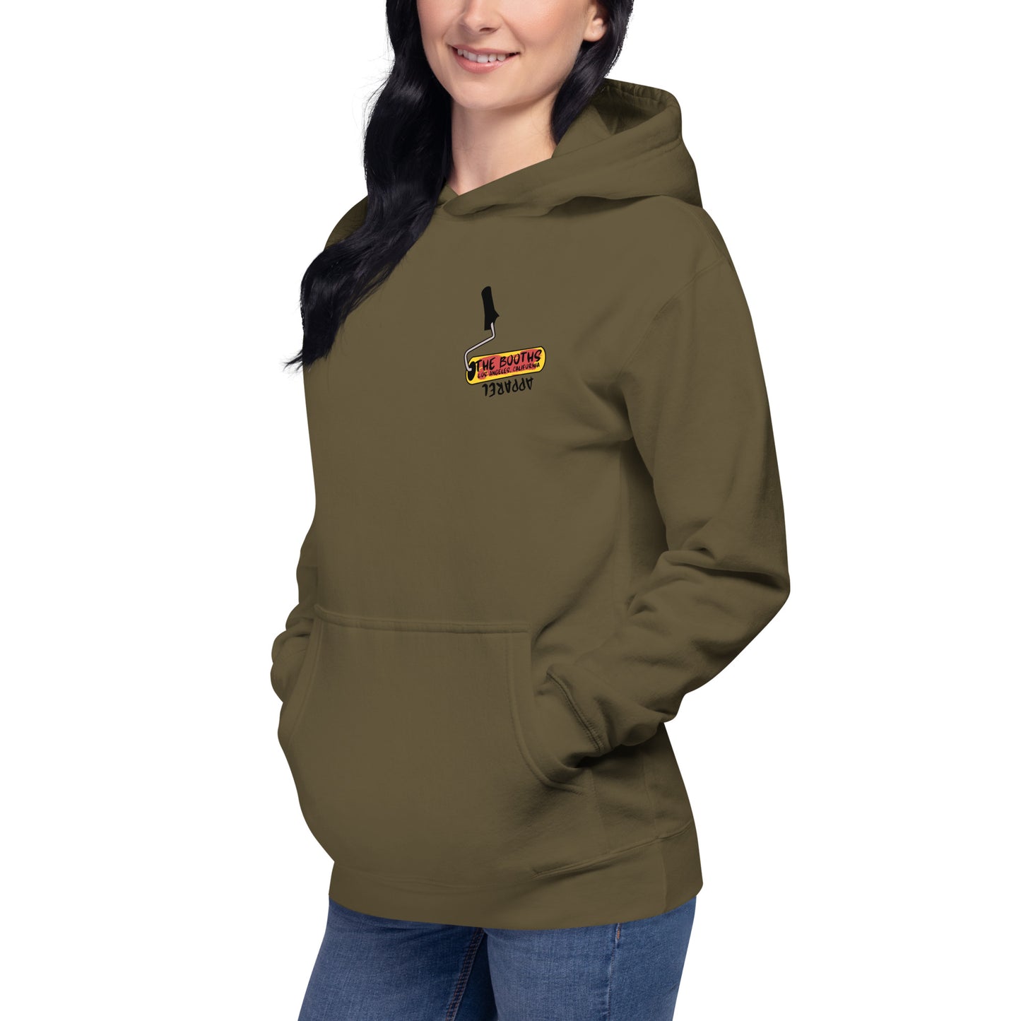 People like to be around those who give off positive energy. Unisex Hoodie
